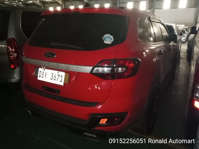 2016 Ford Everest Ambiente 4x2 
