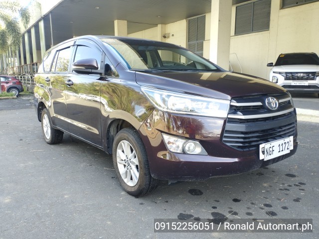 Second Hand Innova 2020 Toyota Innova E 2.8 Second Hand Car | ngf1172 | ₱815,000 - Automart.Ph